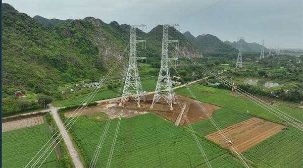 A company construction site